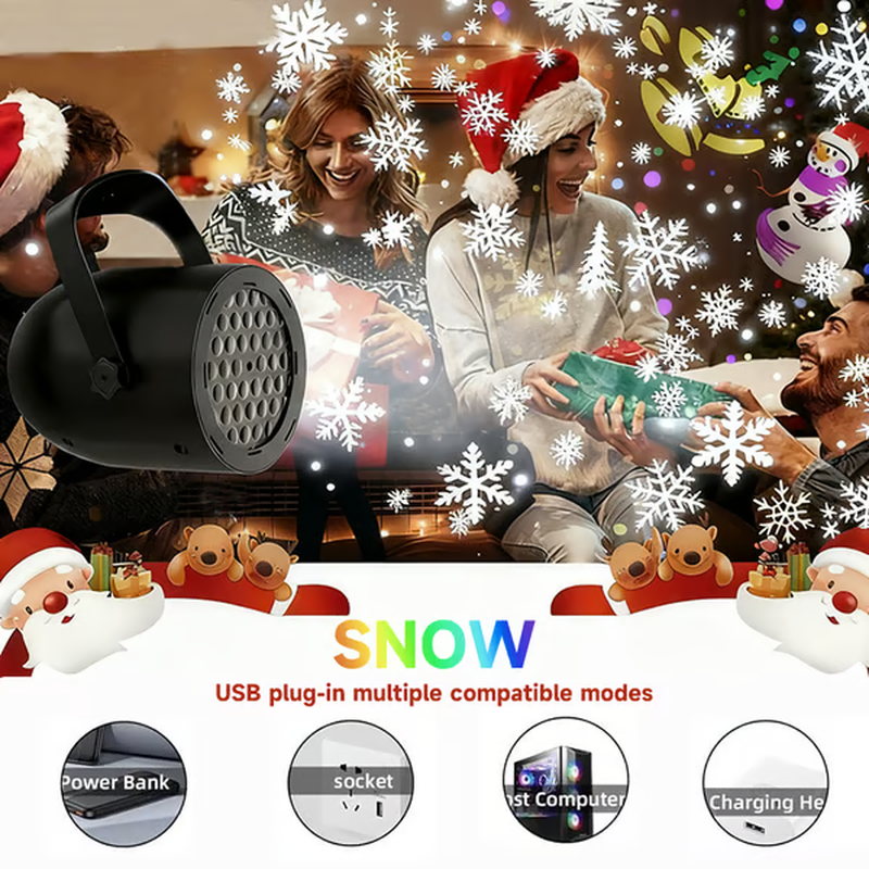 16-in-1 LED Christmas Theme Projector