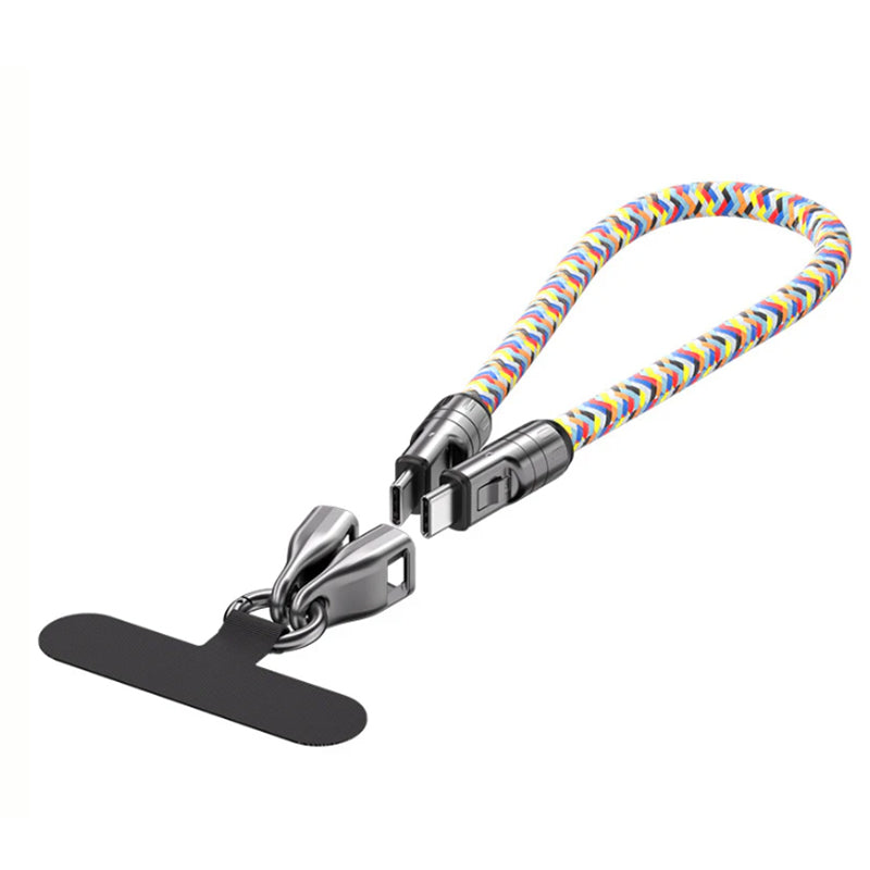 🔥Two-in-one fast charging data cable mobile phone lanyard