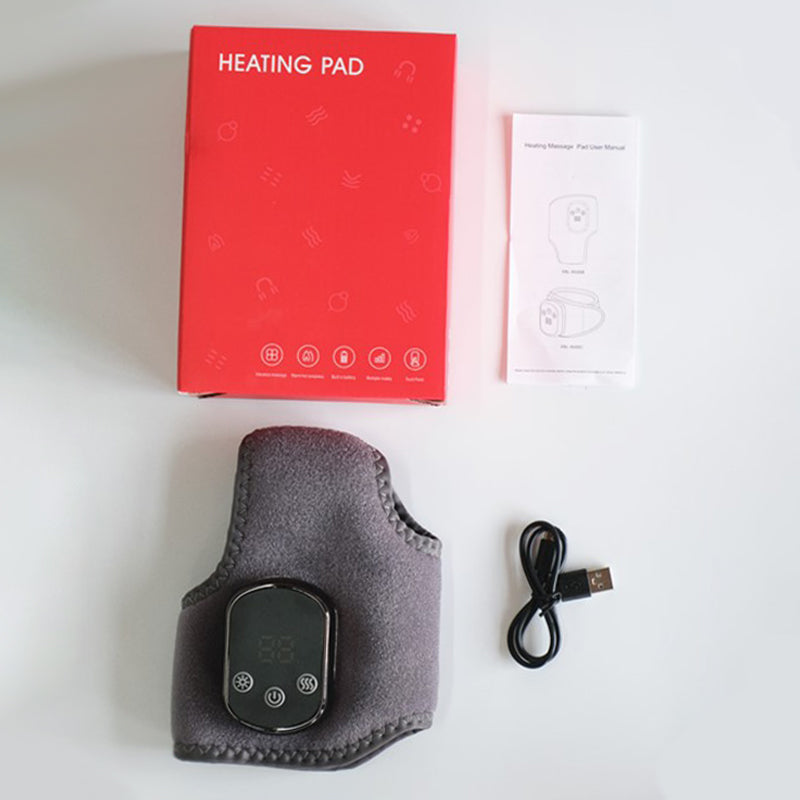 Heated joint massager