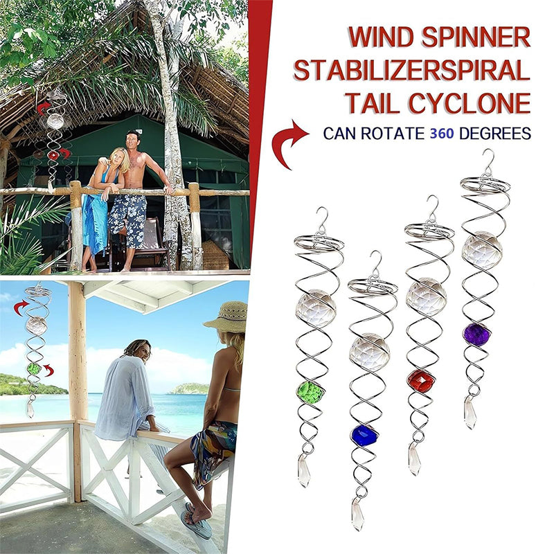 Sacred Journey Spiral Crystals Handcrafted