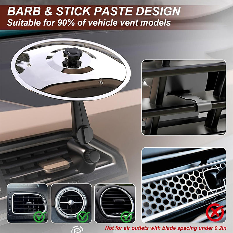 🎁Car air vent decoration – mini drum cymbals