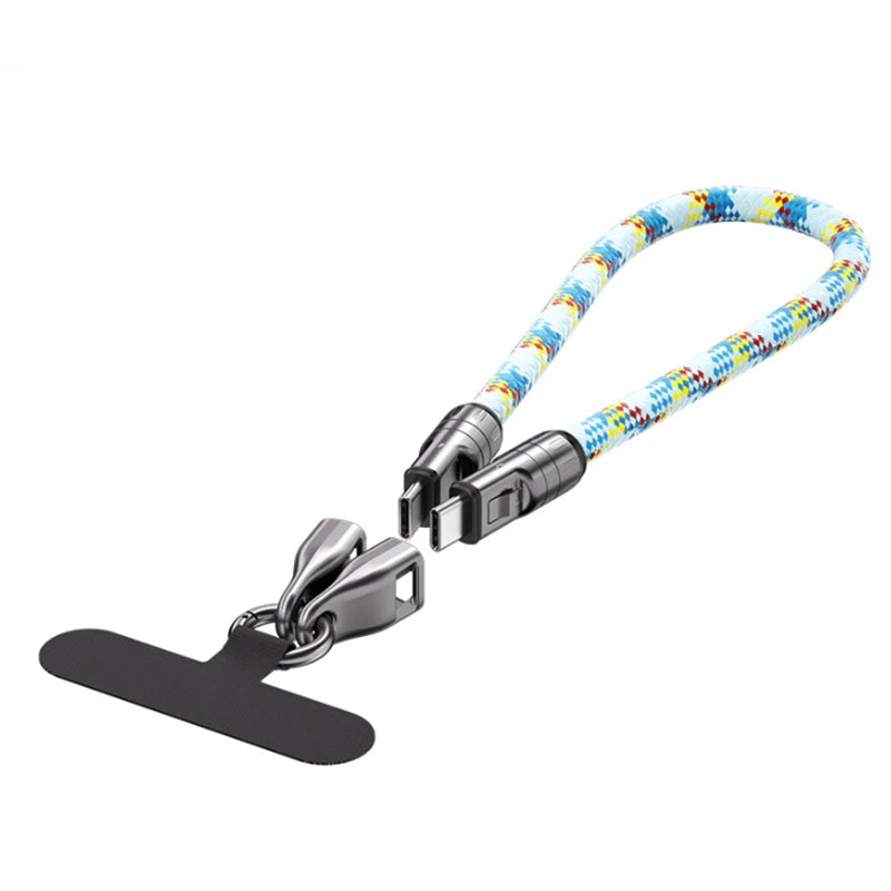 🔥Two-in-one fast charging data cable mobile phone lanyard