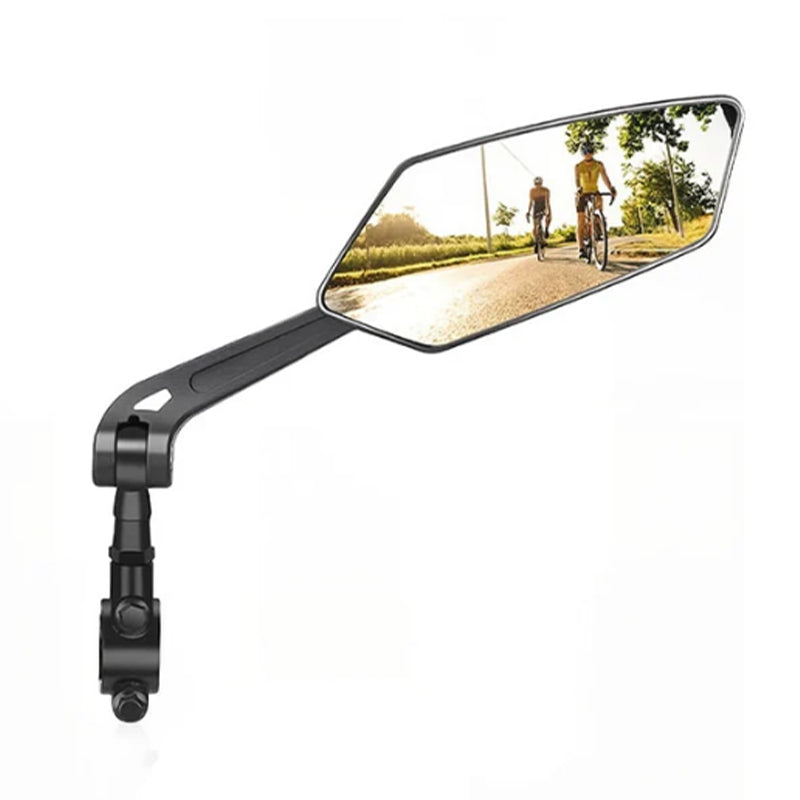 360° rotatable and adjustable bicycle rearview mirror