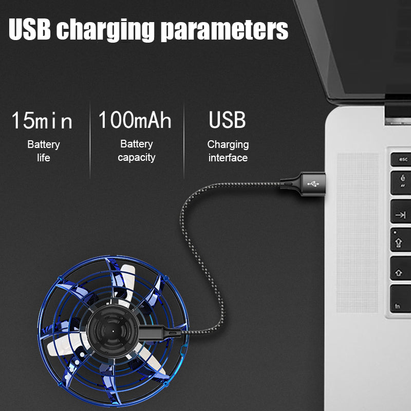 Free Flight Induction UFO Flying Machine