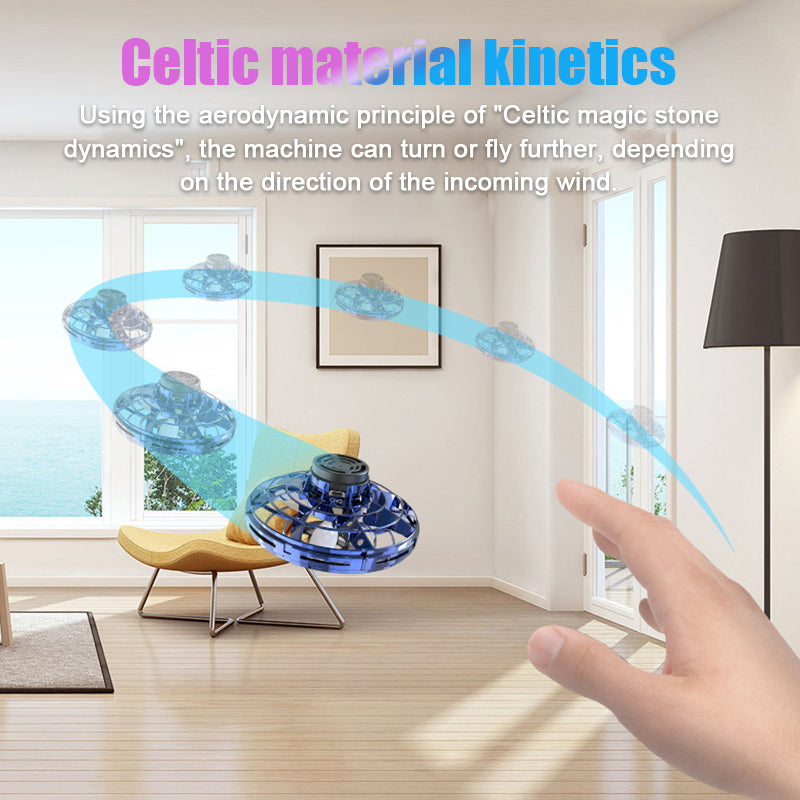 Free Flight Induction UFO Flying Machine