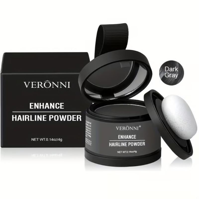 Hairline Powder Instantly Covers Hair Loss, Root Touch-Up Hair Powder