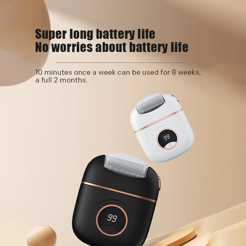 Electric digital foot grinder