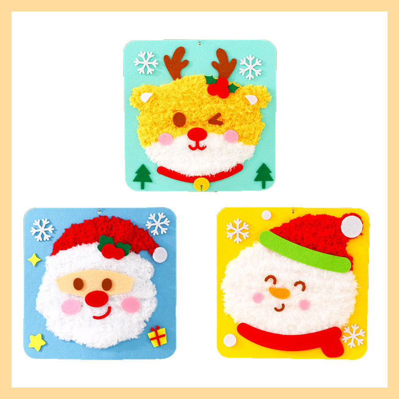 Christmas DIY Embroidery Doll Set