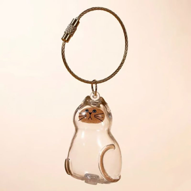 😽Cute cat fur souvenir pendant🎁