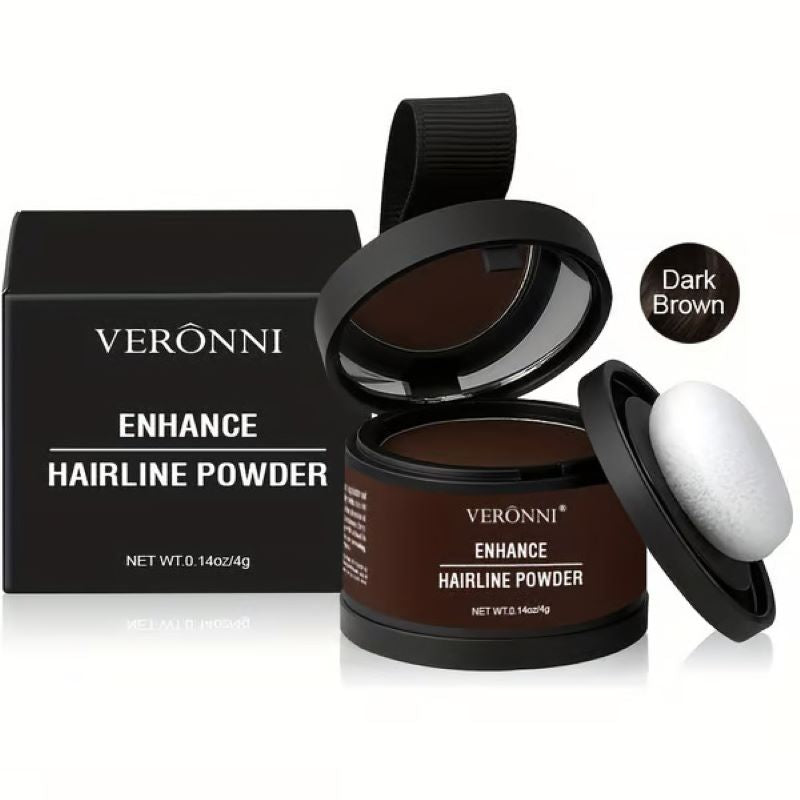 Hairline Powder Instantly Covers Hair Loss, Root Touch-Up Hair Powder