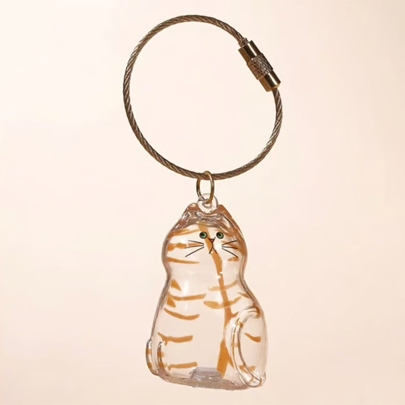 😽Cute cat fur souvenir pendant🎁