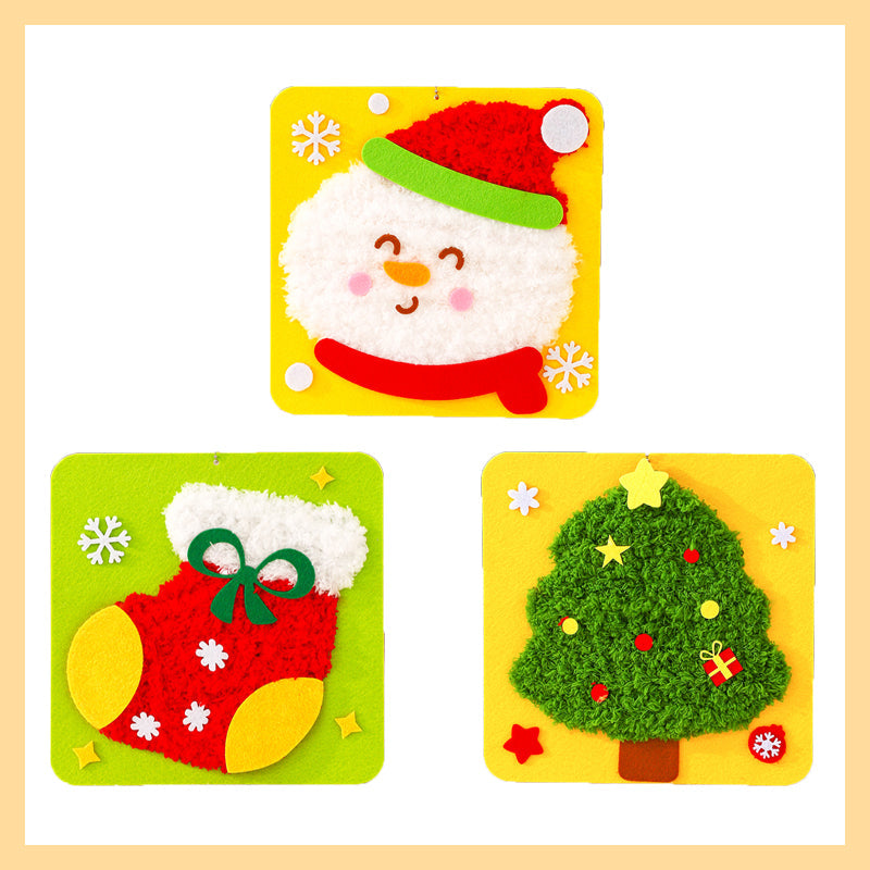 Christmas DIY Embroidery Doll Set