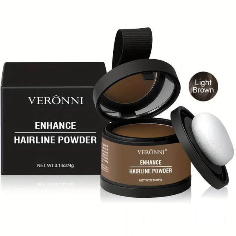 Hairline Powder Instantly Covers Hair Loss, Root Touch-Up Hair Powder