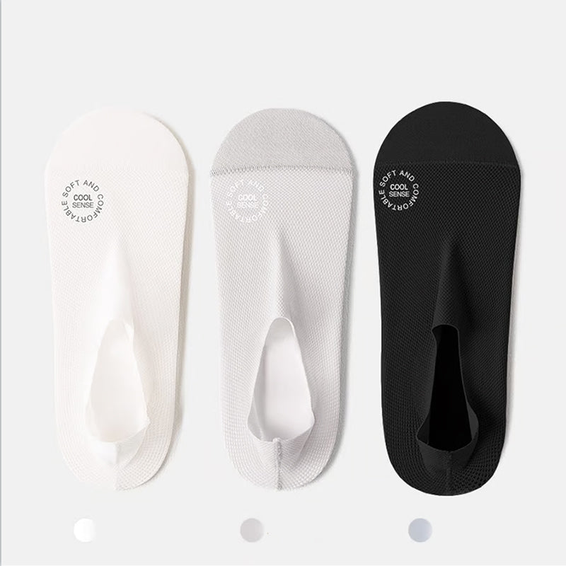 Ultra-thin lining non-slip invisible socks