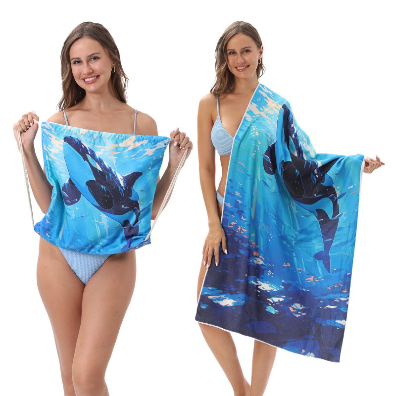 Foldable Beach Towel