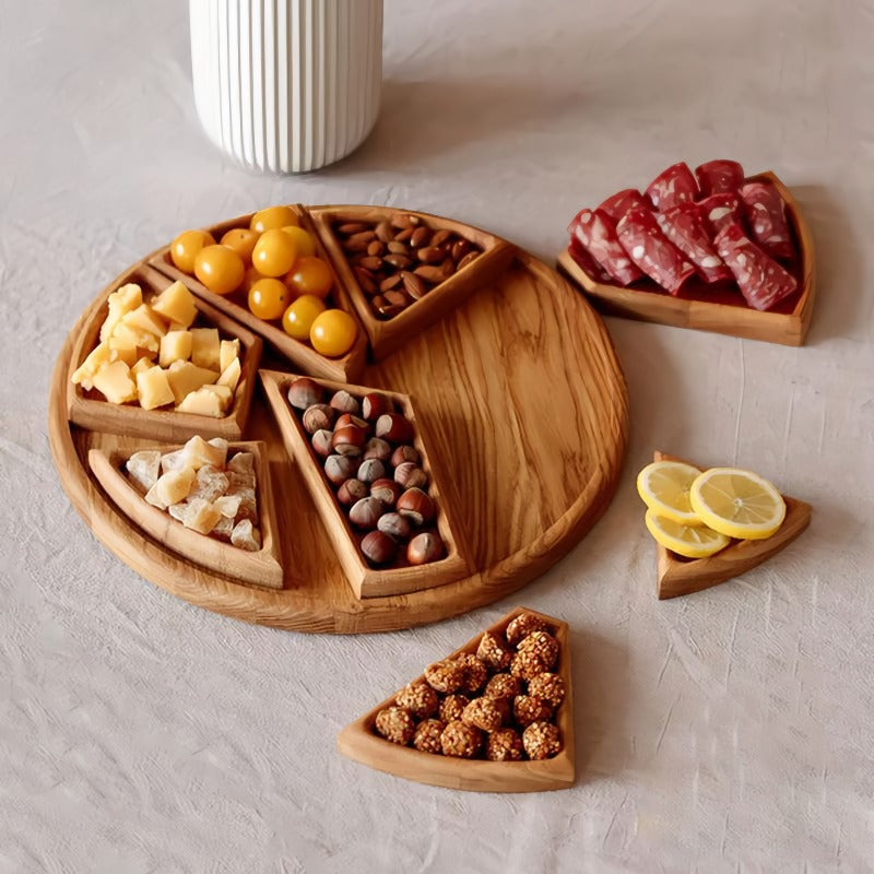 Jigsaw Puzzle Tray - Wood with Removable Dividers