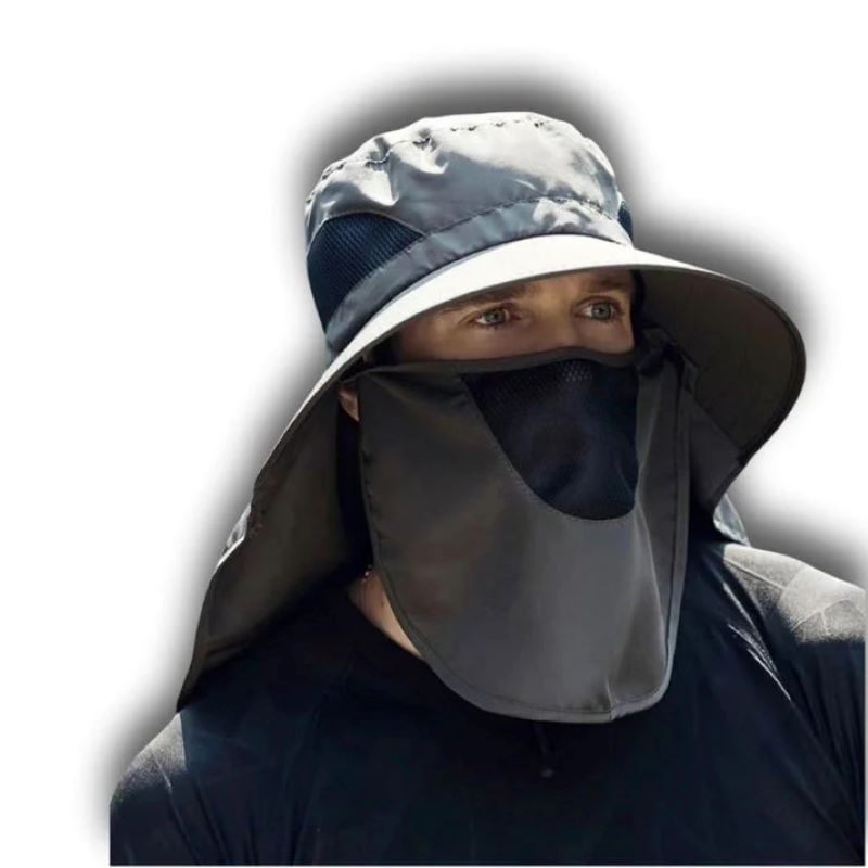 Sun protection hat to cover face