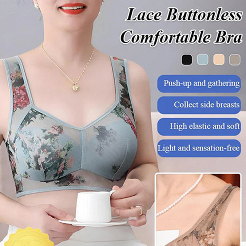 🎁 Super tight bra | Ice silk lace cool and comfortable bra