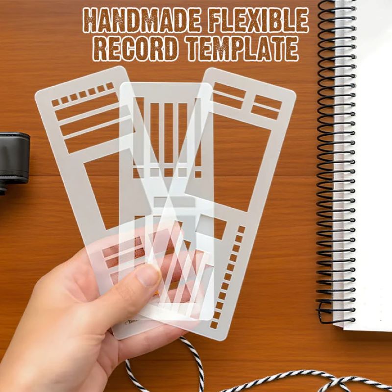 Flexible diary template