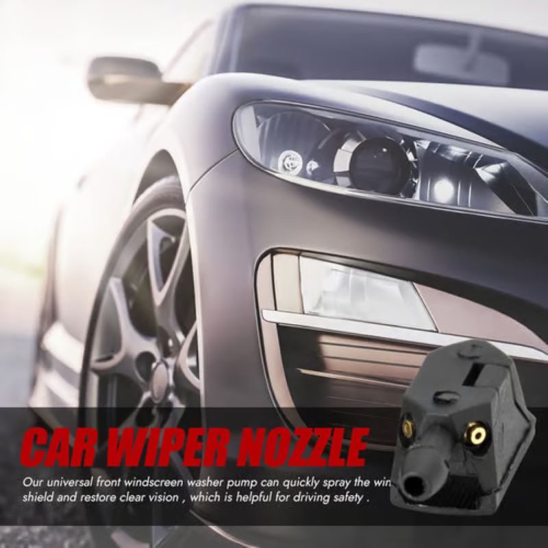 🚗Four-hole car wiper nozzle