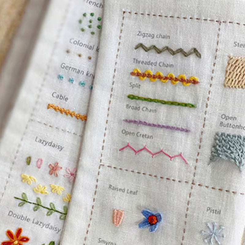 🏆️Embroidery Stitch Book
