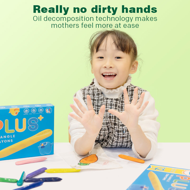 No Dirty Hands Crayons