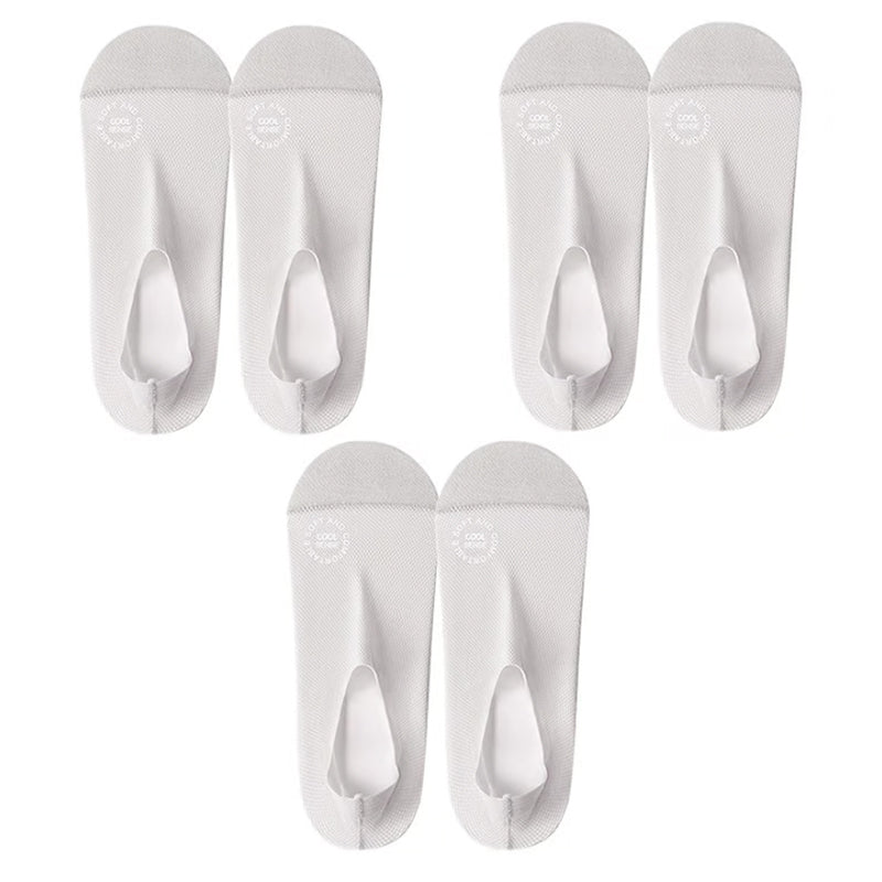 Ultra-thin lining non-slip invisible socks