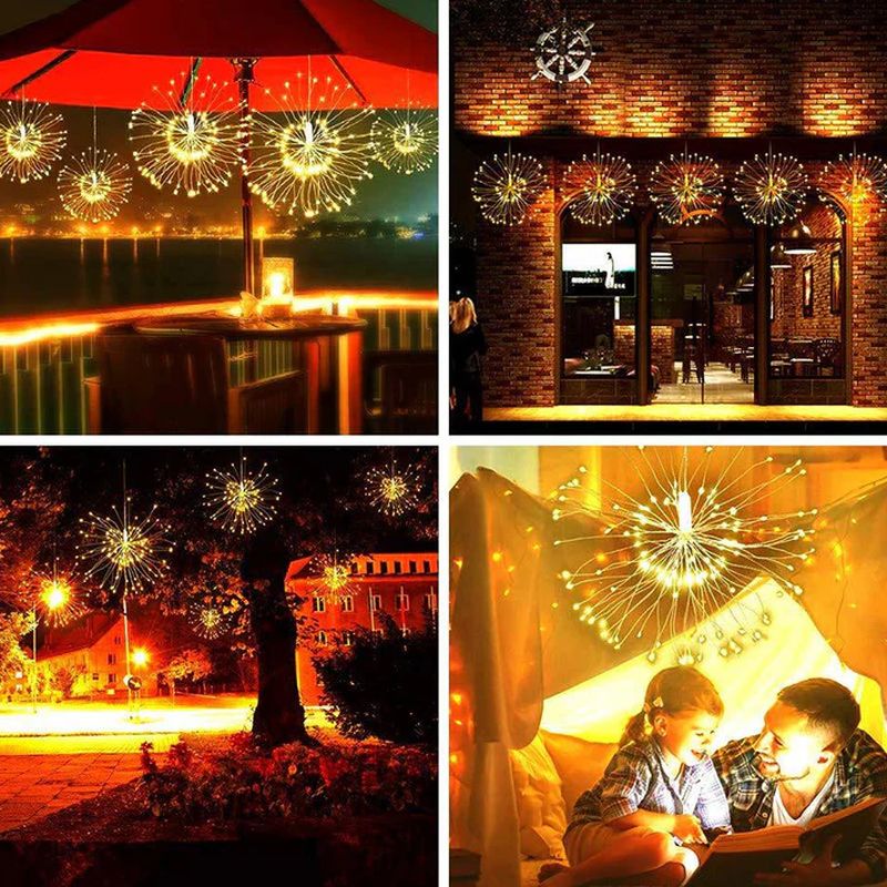 LED Christmas Fireworks Atmosphere Lights 🎄