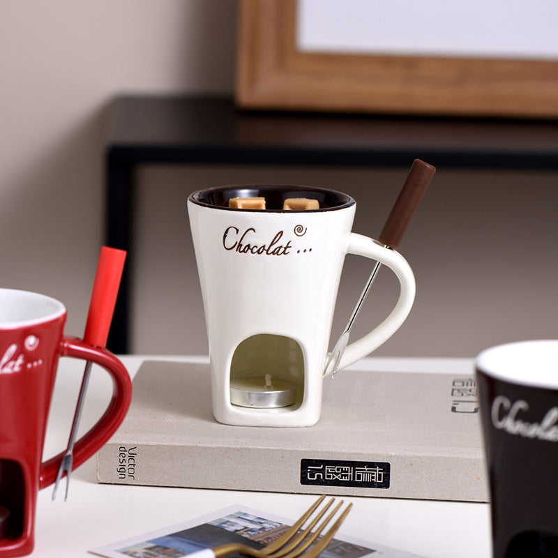 Multipurpose cup for heating and melting chocolate
