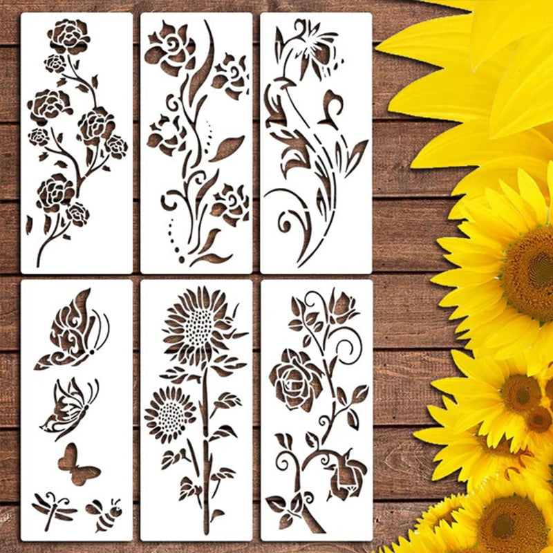 💐Garden Fence Large Flower Template🌻DIY Decoration