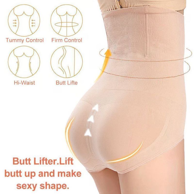 High waist tummy sculpting panties