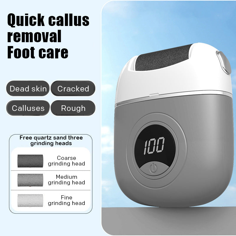 Electric digital foot grinder