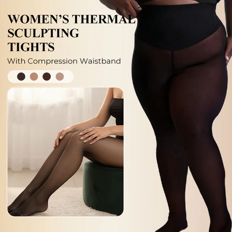 ❄️Warm and slimming single-seam shaping leggings💕