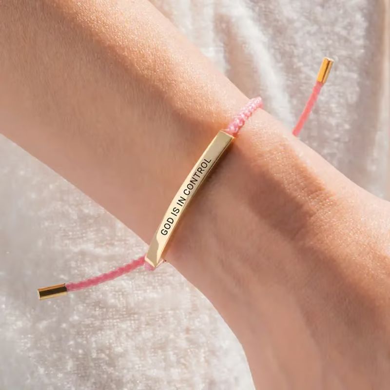 💖✨ Inspire Bracelet "God Controls Everything" 🎁