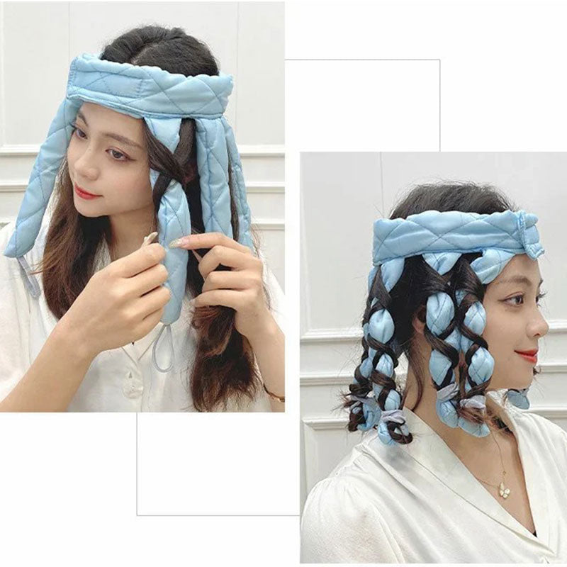 Sleeping Headband Heatless Curling Iron