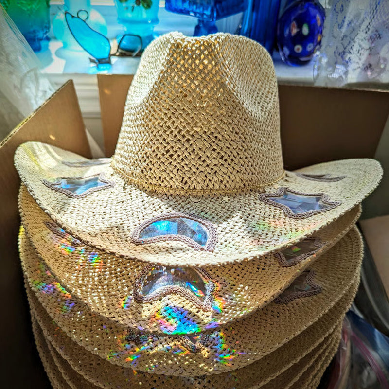 Cowgirl Straw Prism Hat