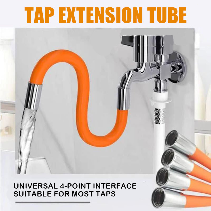 Universal faucet extension tube
