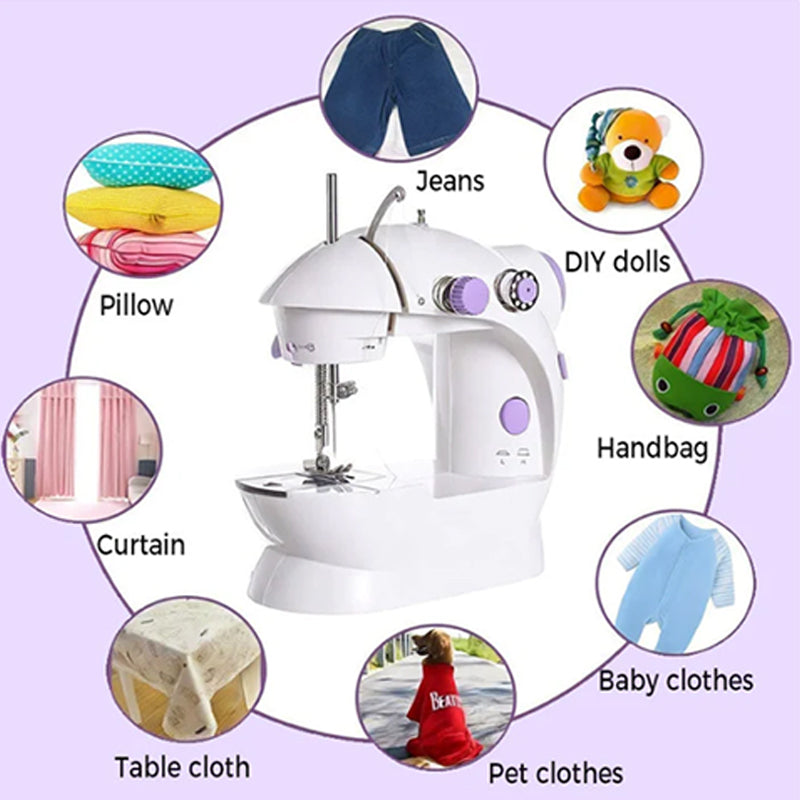 🧵Mini electric sewing machine🎀