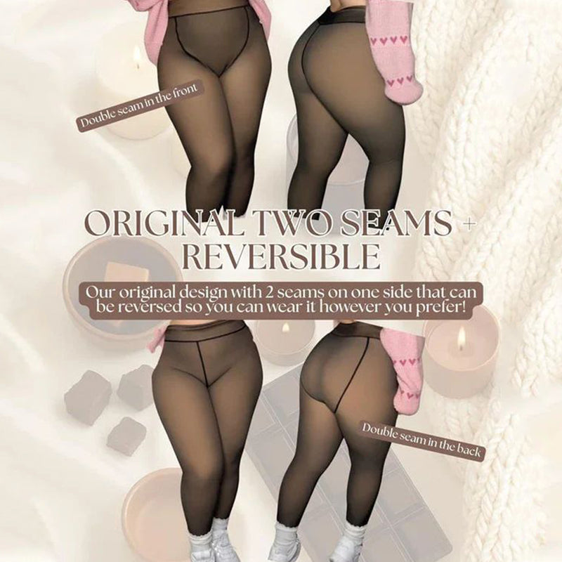 High-Waisted Tummy-Control Stretch Tights