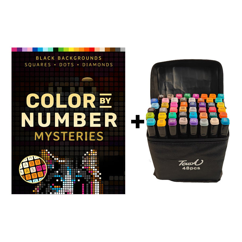 🎨100 Color by Number Games: A Fantastic Coloring Book