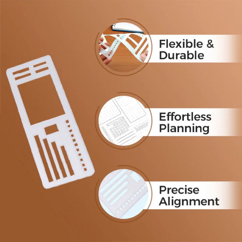 Flexible diary template