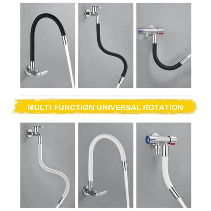 Universal faucet extension tube