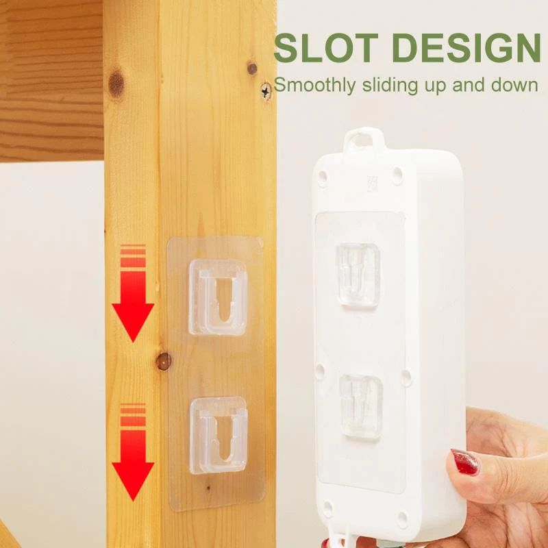 Double-Sided Adhesive Wall Hooks-Reusable