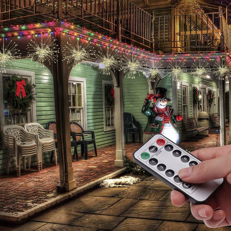 LED Christmas Fireworks Atmosphere Lights 🎄