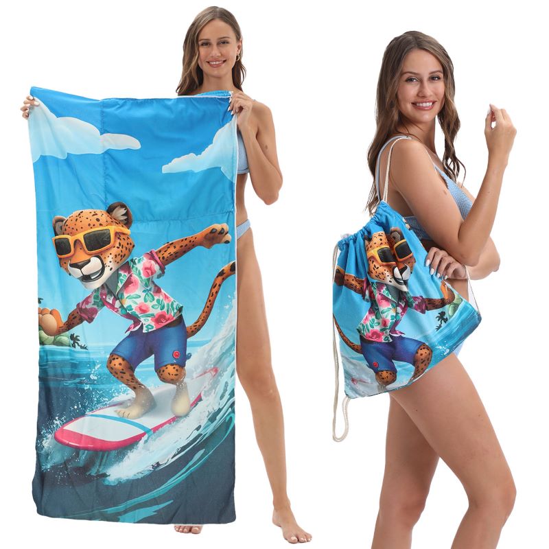 Foldable Beach Towel