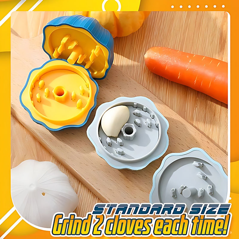 Easy-Twist Garlic Clove Press Crusher