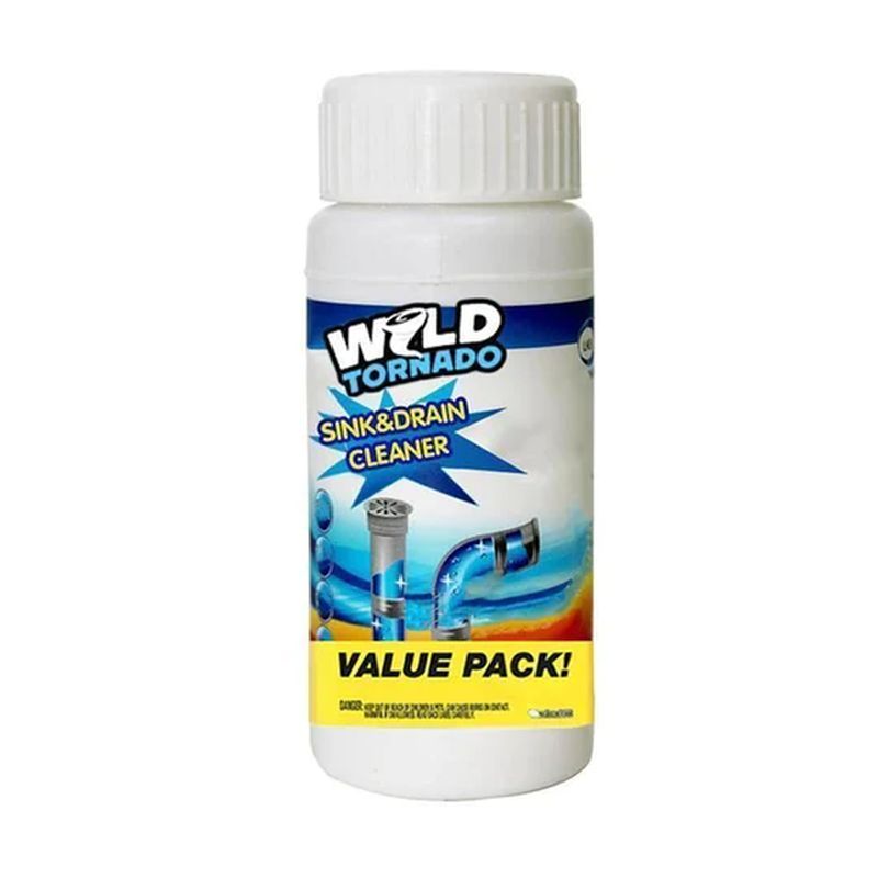 Powerful sink and drain cleaner