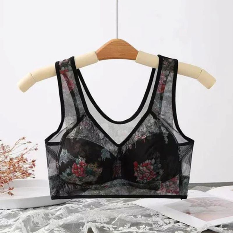 🎁 Super tight bra | Ice silk lace cool and comfortable bra