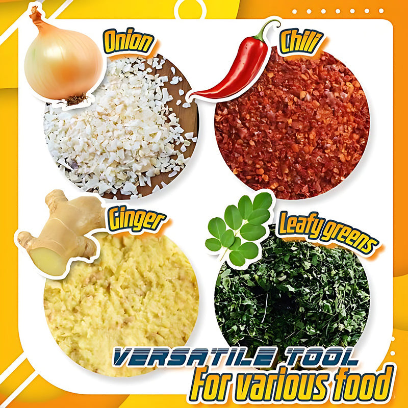 Easy-Twist Garlic Clove Press Crusher