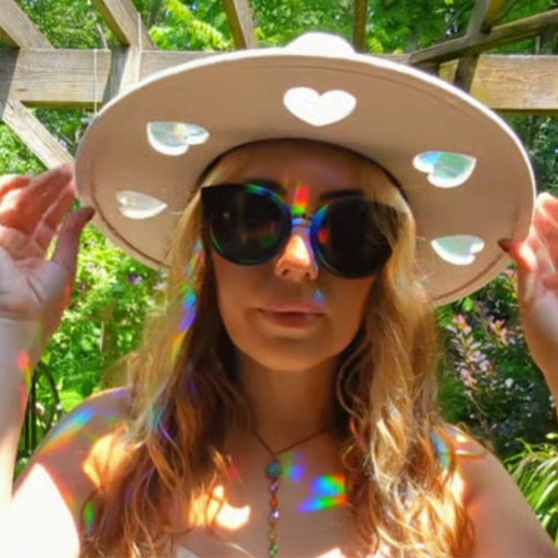 Cowgirl Straw Prism Hat